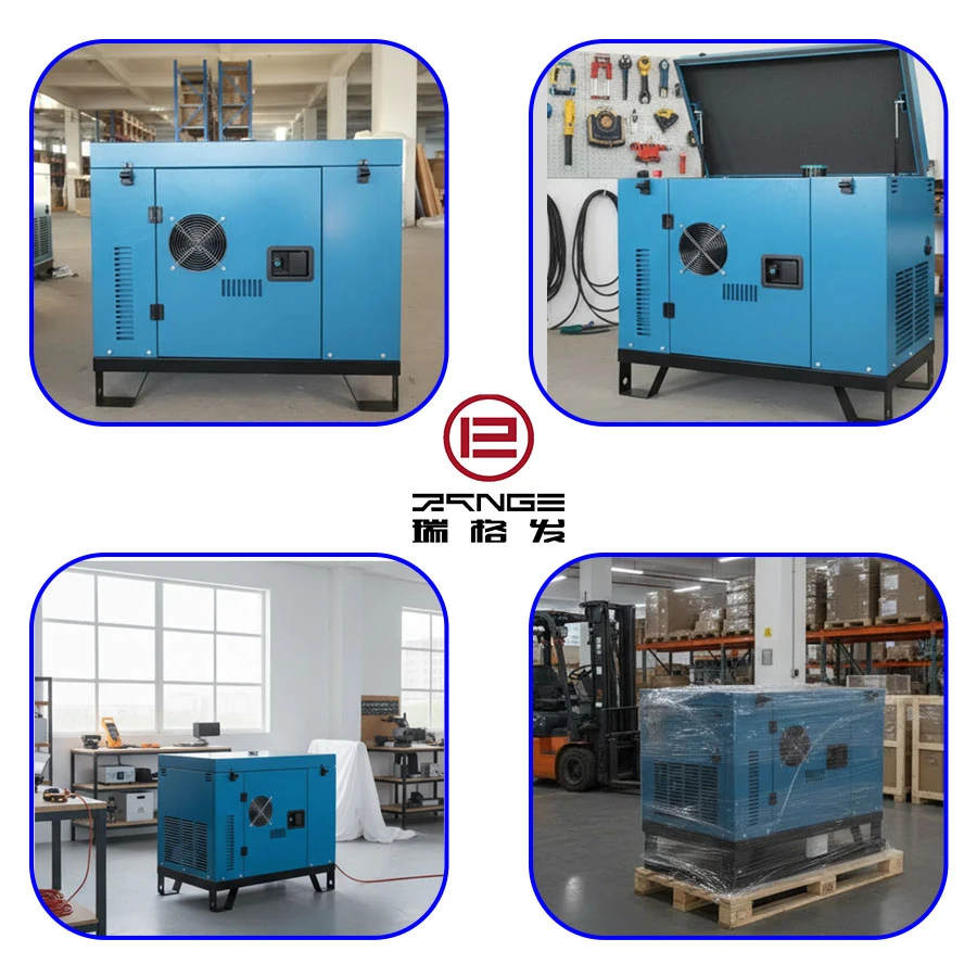 Yuchai Compact Quiet Air-Cooled Generator detail 2